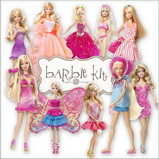 Imagenes de muñecas barbie en PNG ( clipart / scrapkit )