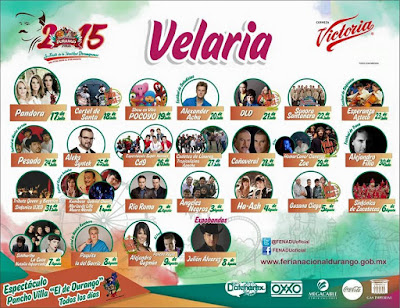 FENADU VElaria 2015 FENADU VElaria 2015 Ve conciertos y Venta de boletos primera fila