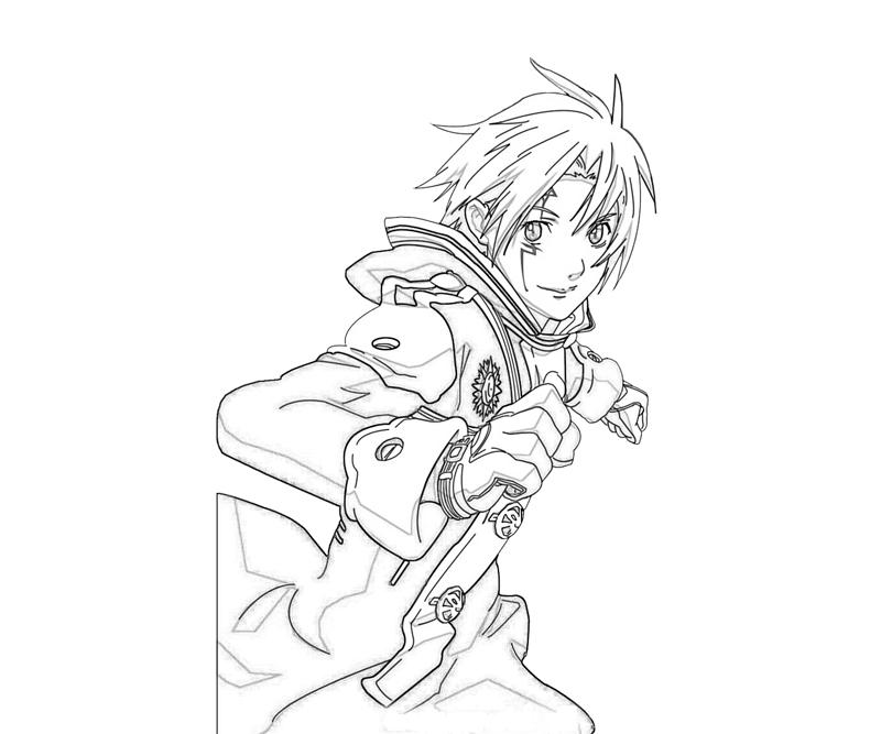 Allen Walker Move Coloring Pages allen-walker-move-coloring-pages