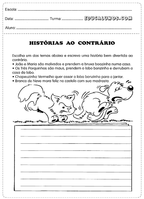 História ao contrario