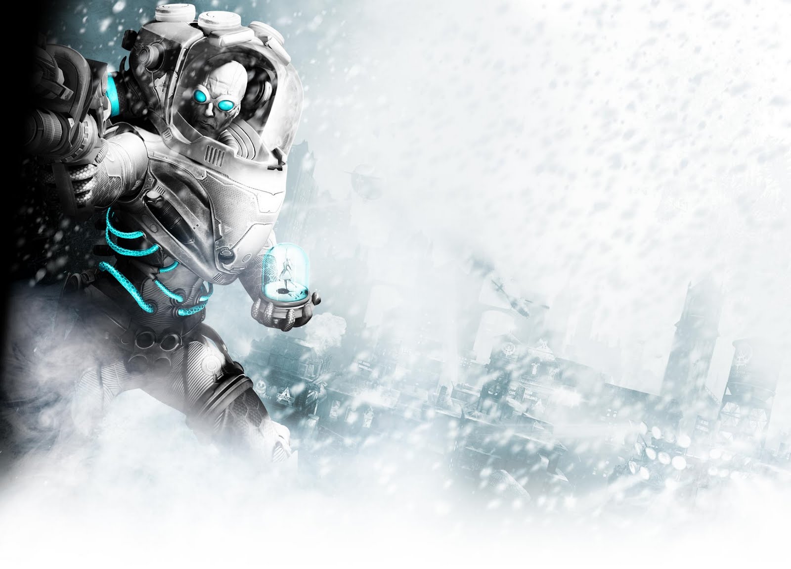 Mr Freeze Close Up Batman Arkham City Wide Wallpapers - mr freeze in batman arkham city wallpapers