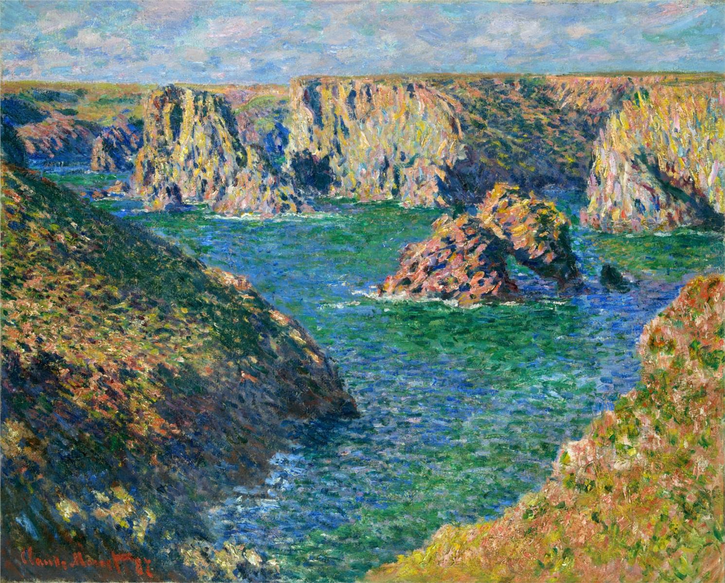 ART & ARTISTS: Claude Monet - part 16 1885 - 1886