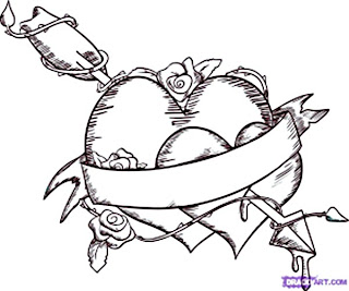 Emo Love Heart Drawings Emo Love Heart Drawings