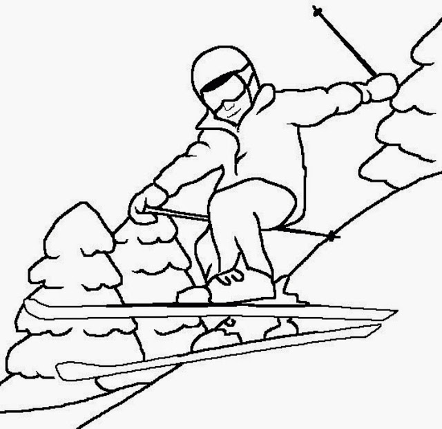 winter coloring pages and clip art coloring.filminspector.com