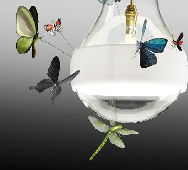 butterfly lamps by ingo maurer and graham owen