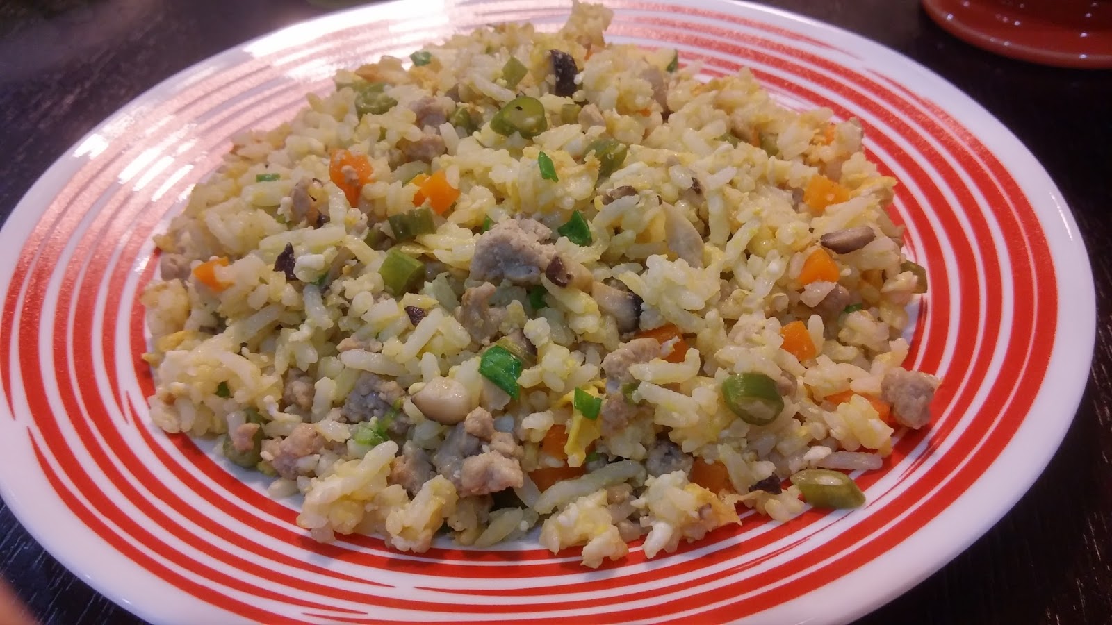 Food experiments my tiny kitchen Minced meat egg fried rice