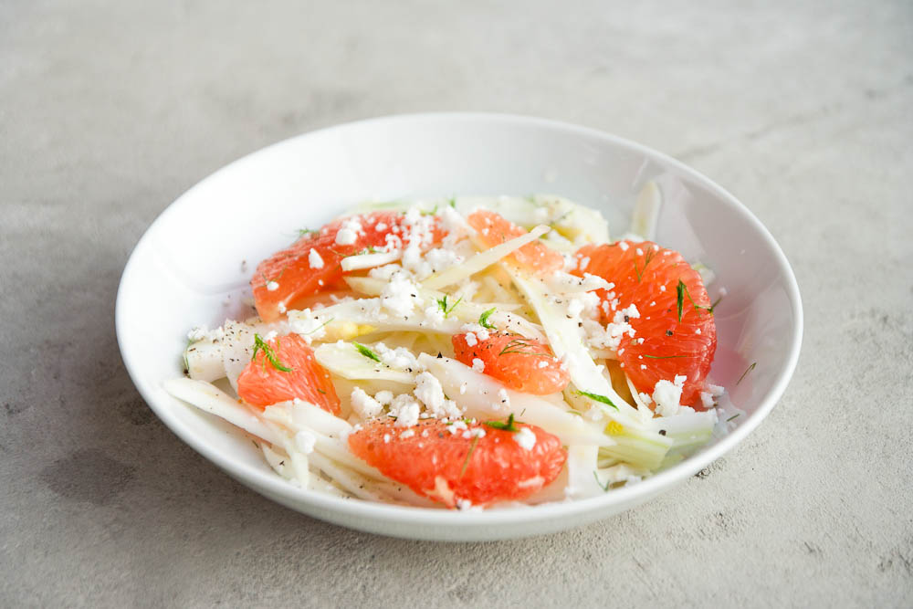 Buttered Up Grapefruit and Fennel Salad