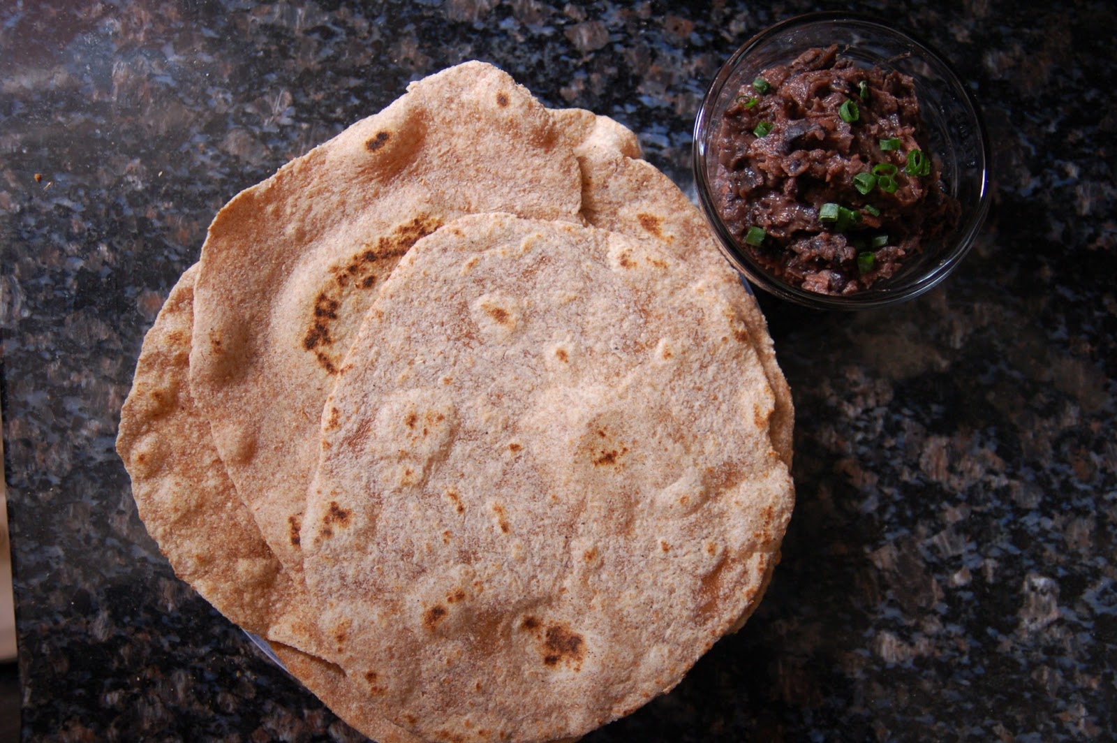 For the Love of Leaves Whole Wheat Tortillas (Vegan)