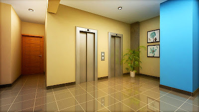 ascensores del proyecto En San Beatriz de departamentos