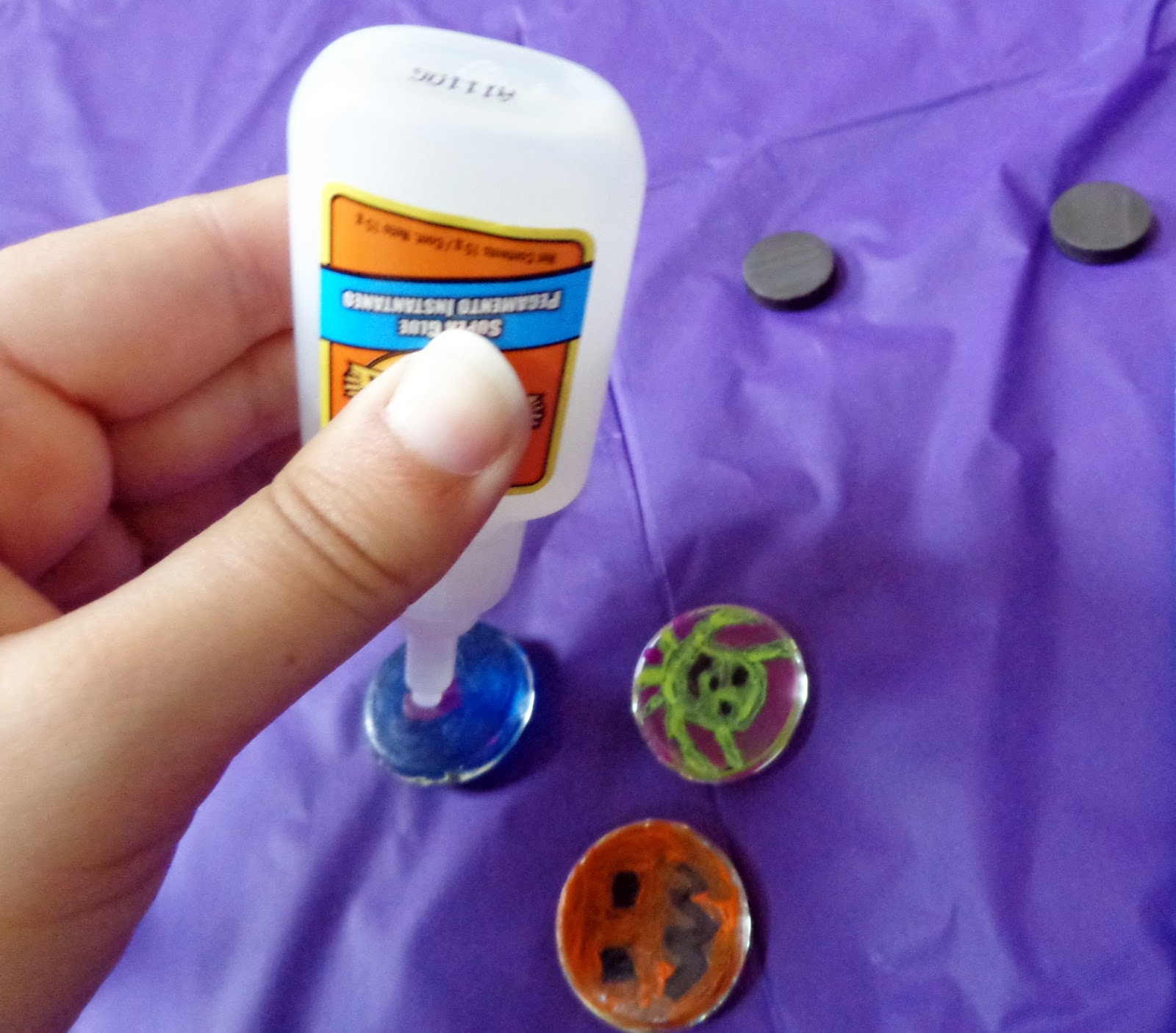 DIY for Mommies Painted Glass Bead