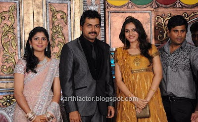 Actor Karthi Wedding Reception Photos
