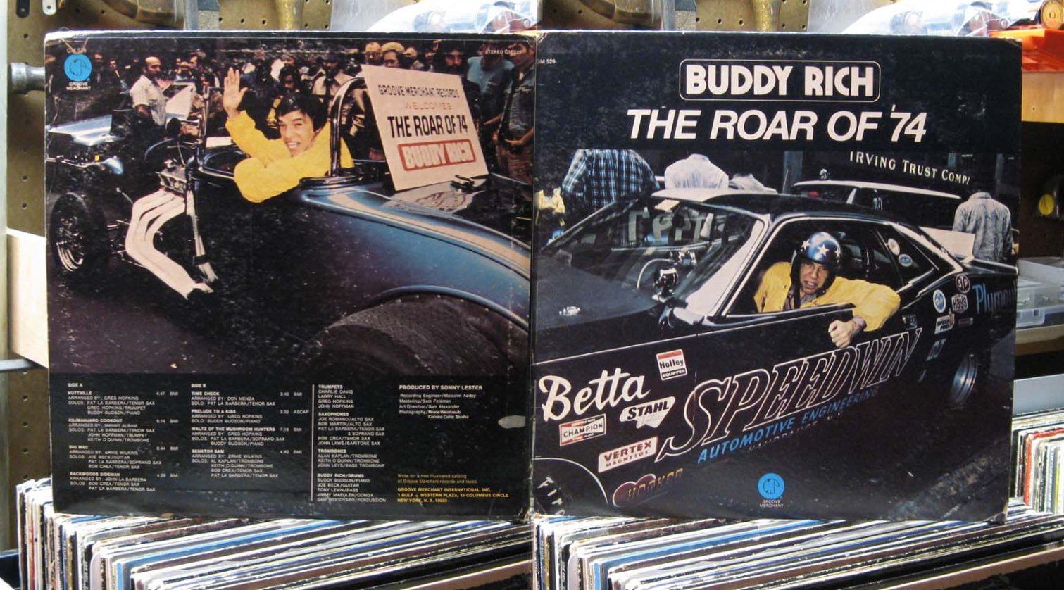 .Curtis Collects Vinyl Records Buddy Rich the Roar of '74...