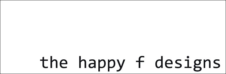 the happy f design