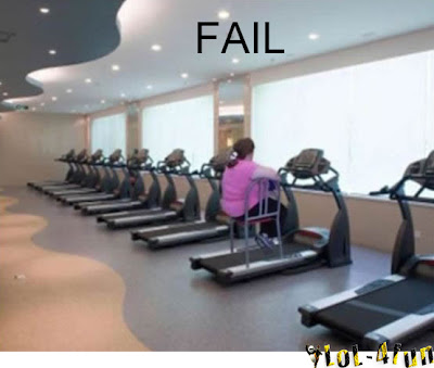 Gym fail