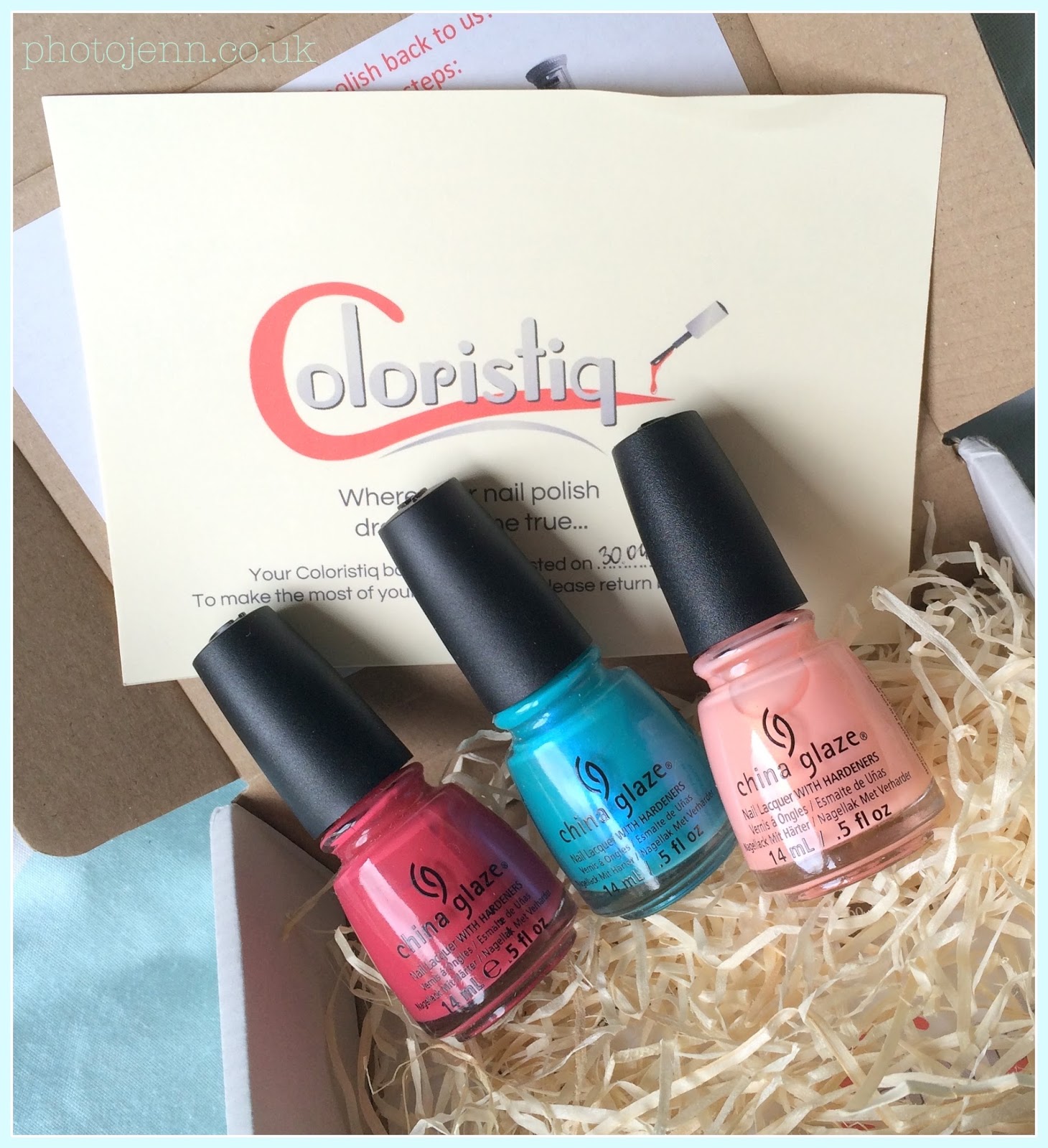Photo Jenn ic Coloristiq Nail Polish Rental Box Review