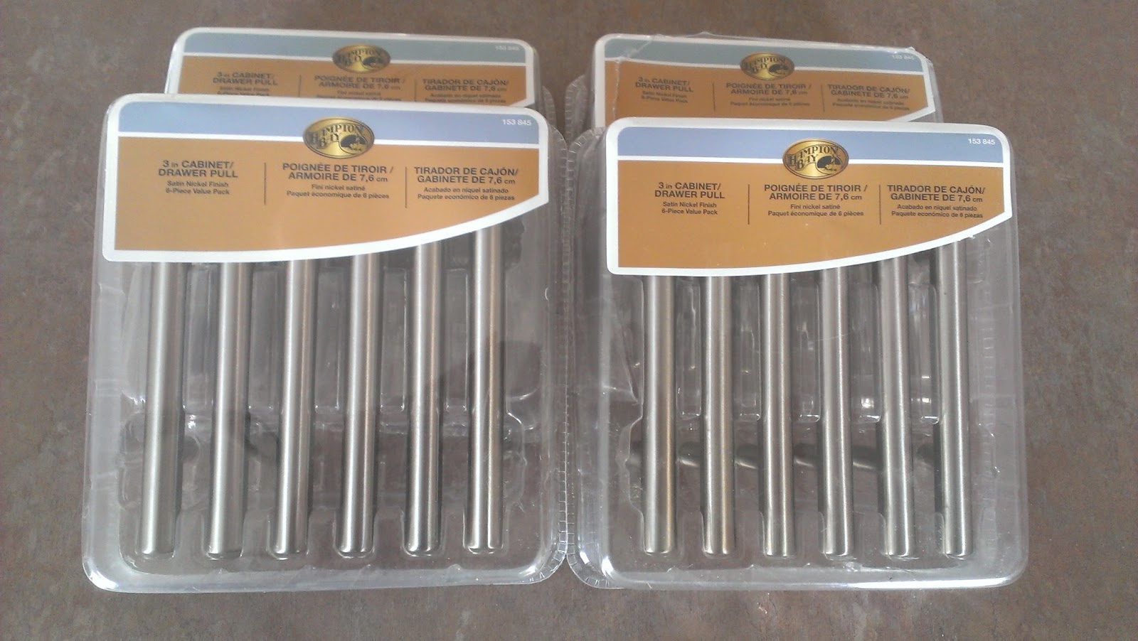 Kitchen cabinet cup pulls The cup pulls were the most expensive, but we love the impact. At $5