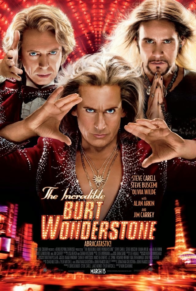 La película The Incredible Burt Wonderstone ( El increíble Burt Wonderstone )
