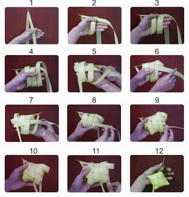 tutorial cara membuat ketupat mudah