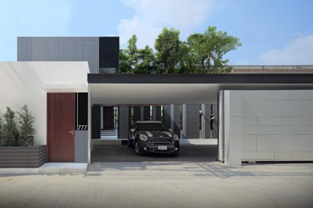Rumah Minimalis Modern Versi Bangkok Thailand Rumah Minimalis Modern Versi Bangkok Thailand