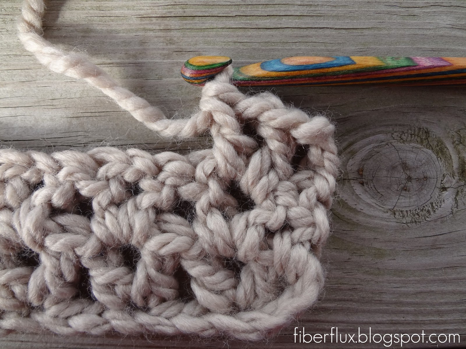 Fiber Flux How to Crochet the V Stitch