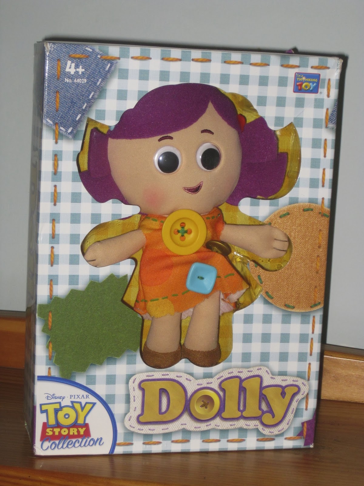 Pixar Toy Story Dolly Signature Collection Doll Thinkway Trixie Bonnie plush