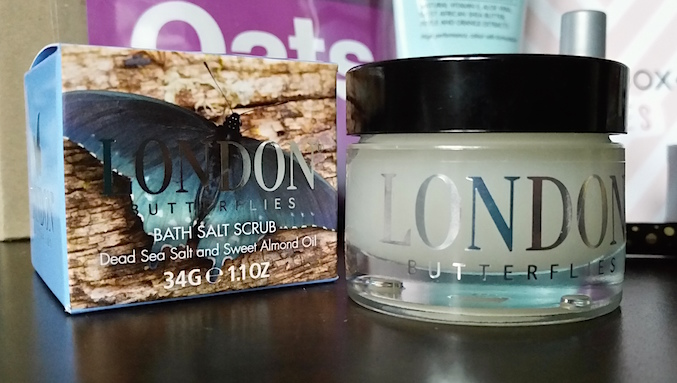 London Butterflies Dead Sea Salt & Sweet Almond Oil Bath Scrub - Birchbox February 2015