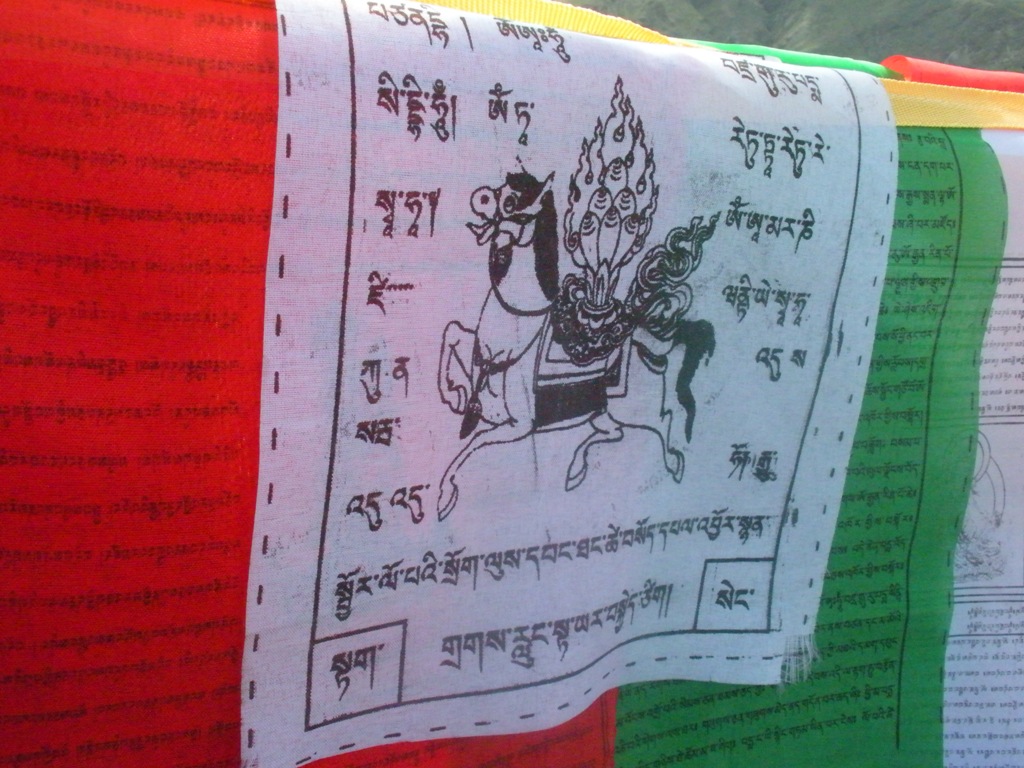 Wandering Solo: Tibetan prayer flags
