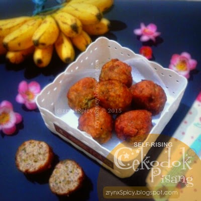 Cekodok Pisang (Self-Rising)