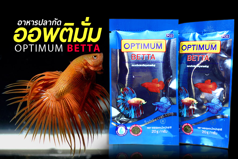 อาหารเม็ดปลากัด ออพติมั่ม Optimum Betta อาหารเม็ดปลากัด ออพติมั่ม Optimum Betta