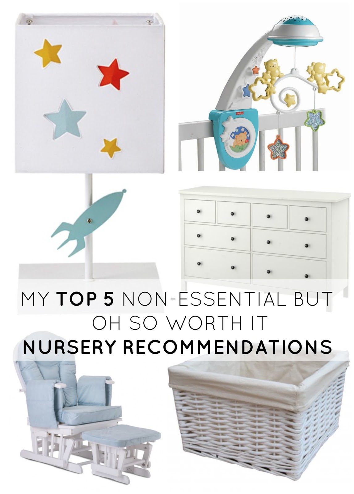 My Top 5 NonEssential, But OhSoWorthIt Nursery