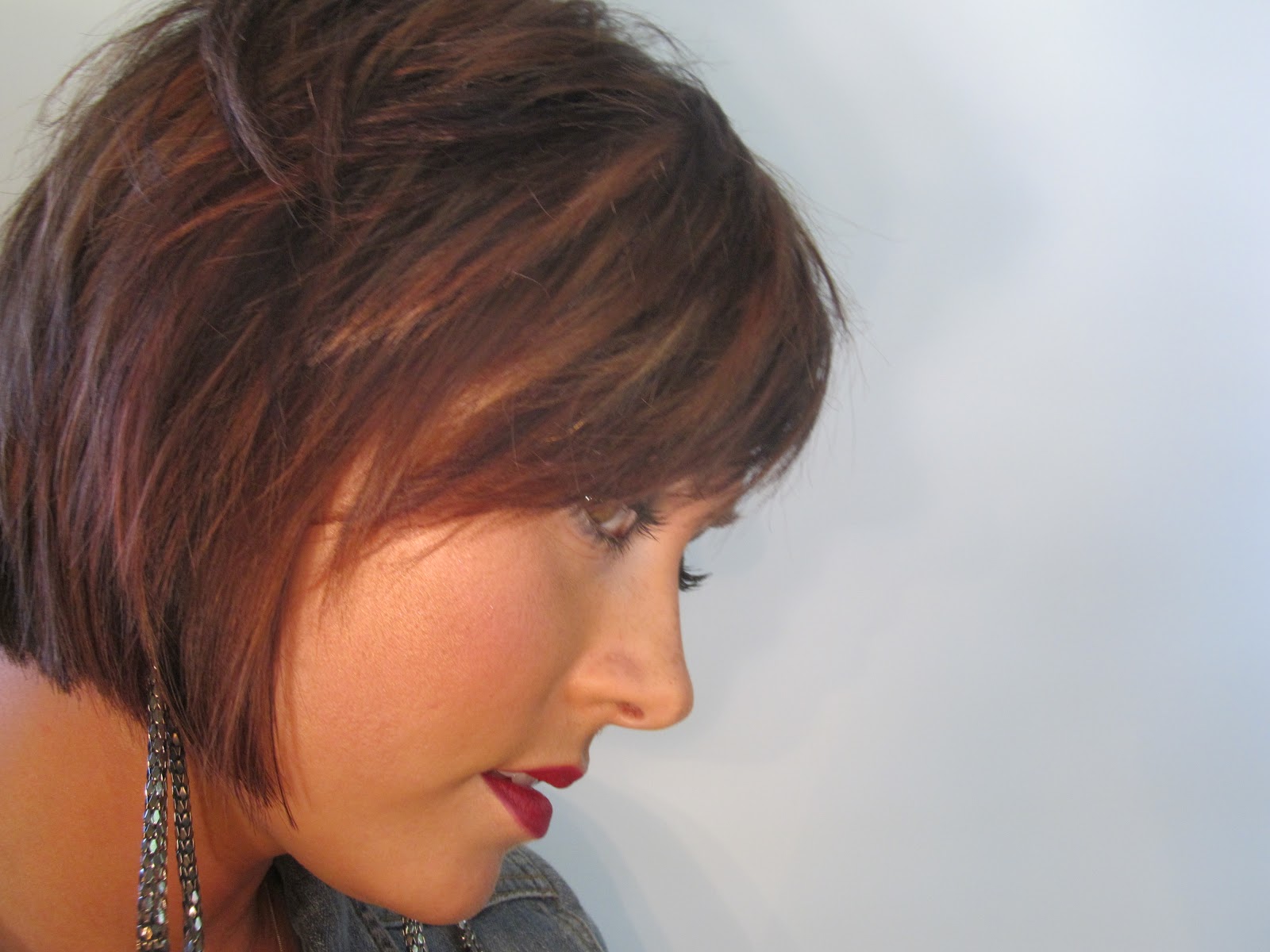 Short Cropped Bob Hairstyles Growing Out Hair Color