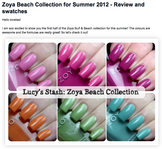 Zoya Bubbly Collection - Review & Swatches - Lucy's Stash