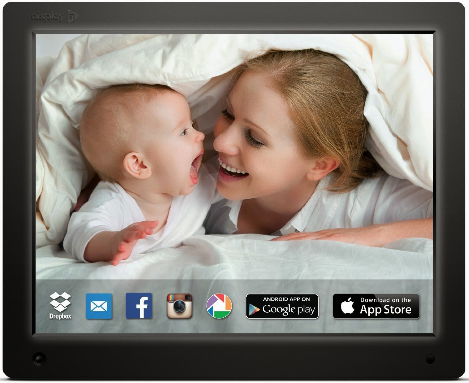 Home Garden More Nixplay 12 Wi Fi Cloud Digital Photo Frame