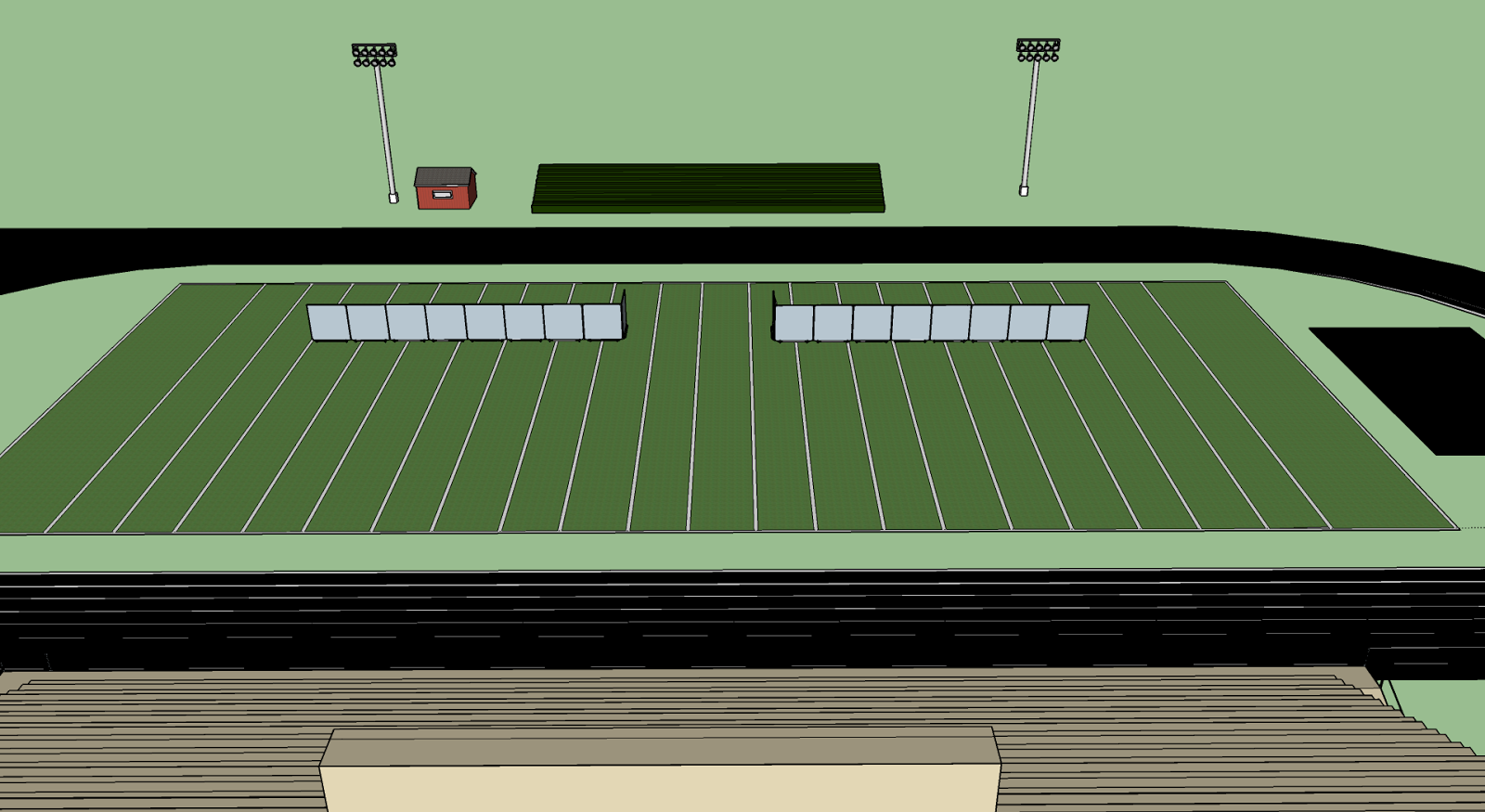 Marching Band / Winterguard Props Fall Marching Rolling Prop Frame