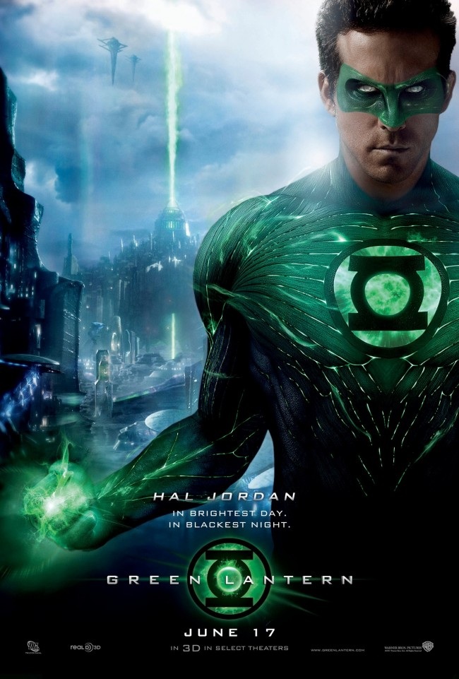 Lançamentos e continuações em 19 de agosto de 2011 Green%2BLantern%2BTheatrical%2BPoster