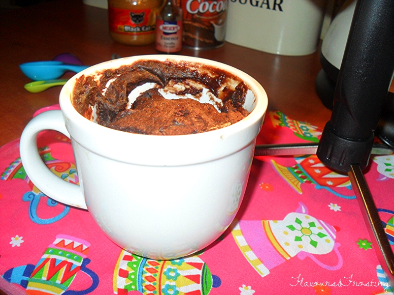 Flavours & Frosting Mug Cake