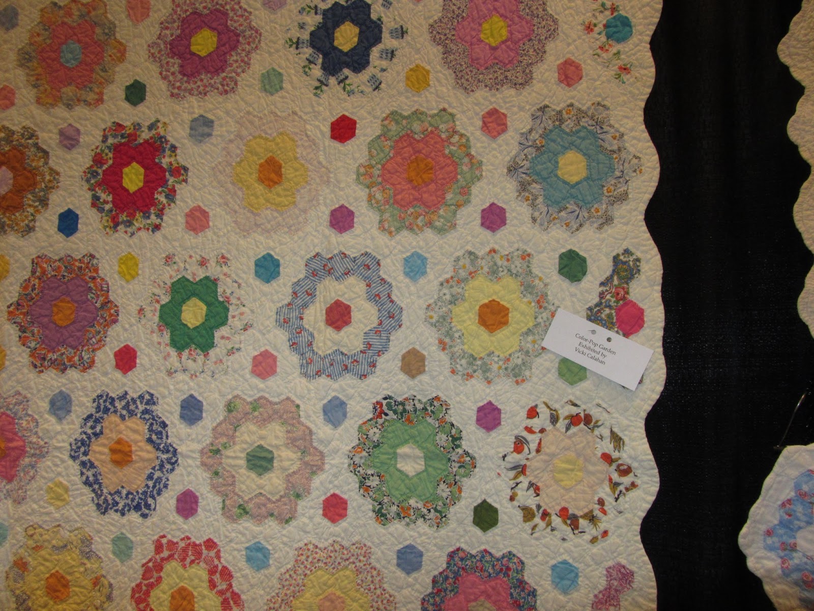 "The One Who Dies With The Most Fabric Wins"! Mesa Quilt Show 2013