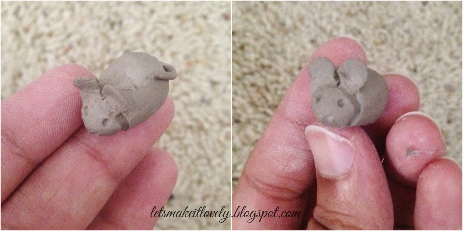 Let's make it lovely My first Clay Work