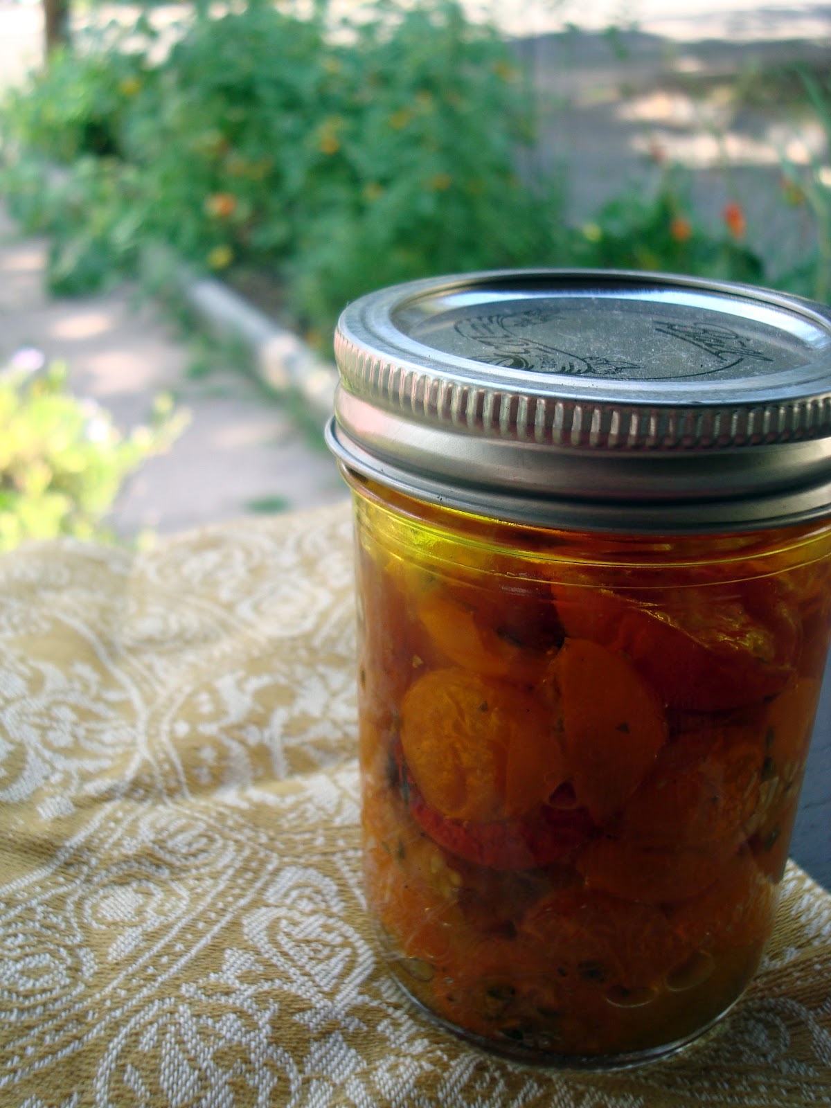A Couple in the Kitchen Attack of the Garden Tomatoes (with recipe for
