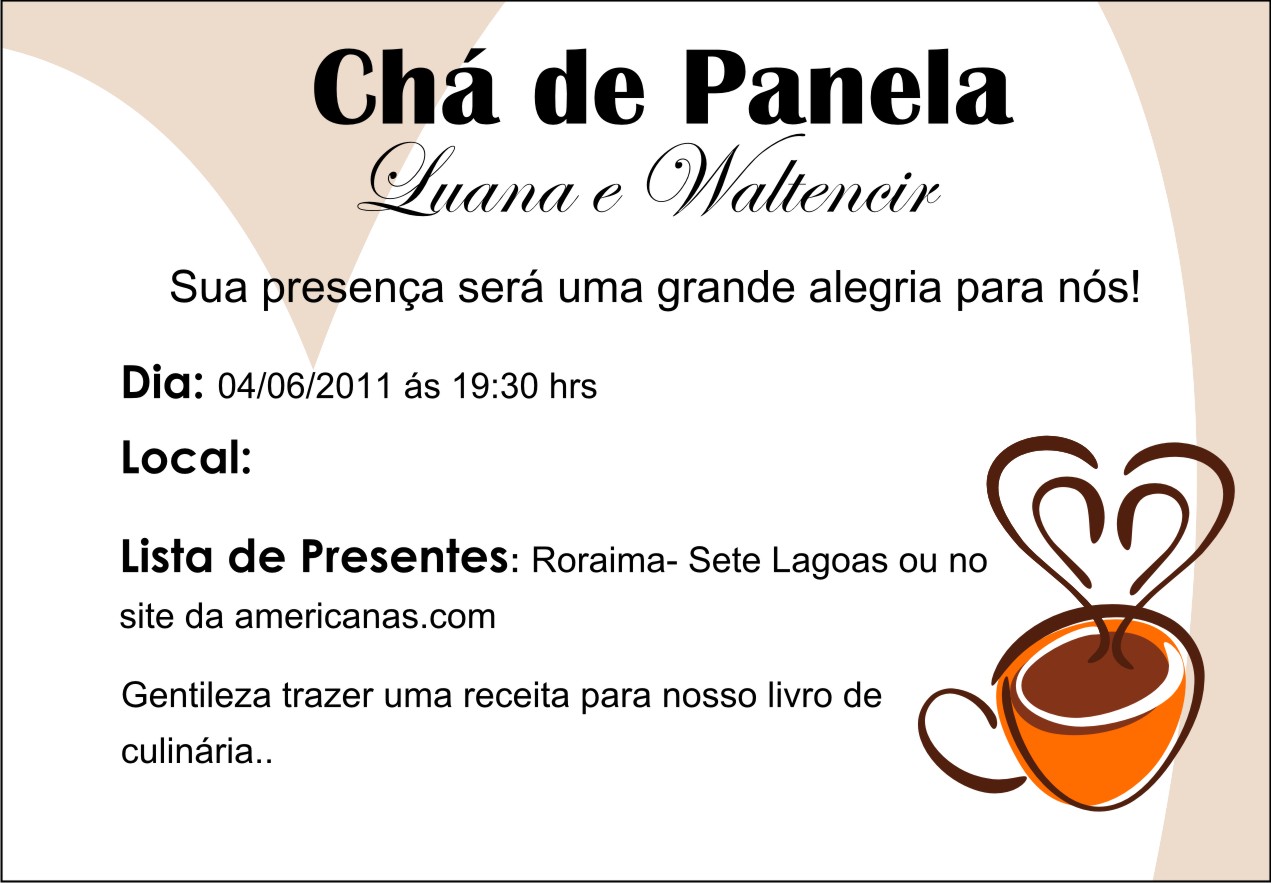 Lista Para Ch De Panela Simples Lista Para Ch De Panela Simples Lista Para Ch De Panela Simples Lista Para Ch De Panela Simples