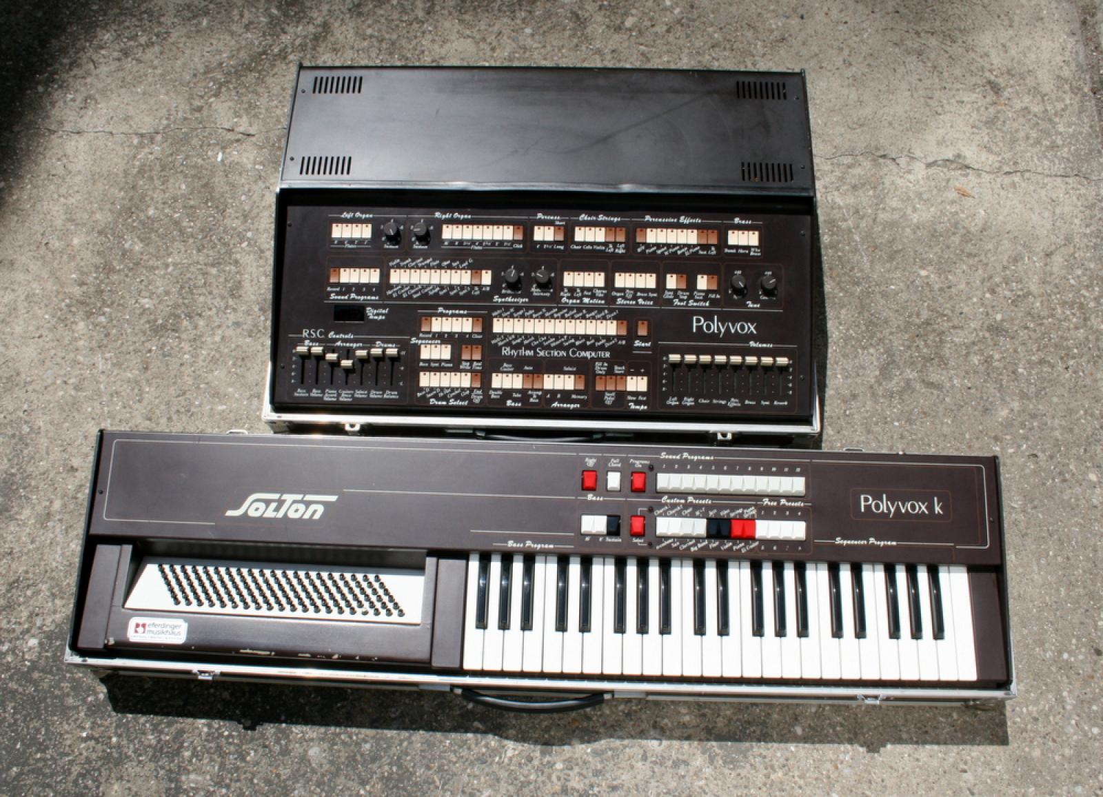 MATRIXSYNTH Rare Solton Polyvox Keyboard Synth For Sale