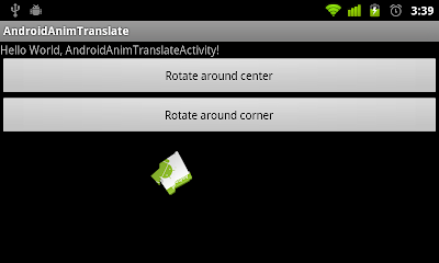 Rotate around corner Rotate around corner