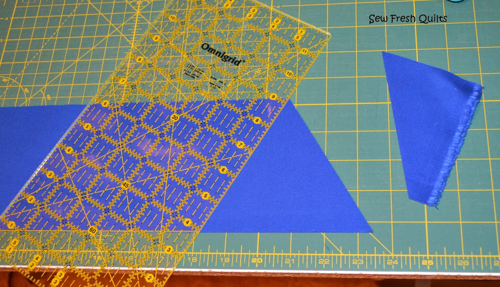 Sew Fresh Quilts: Equilateral Triangle Quilt Tutorial