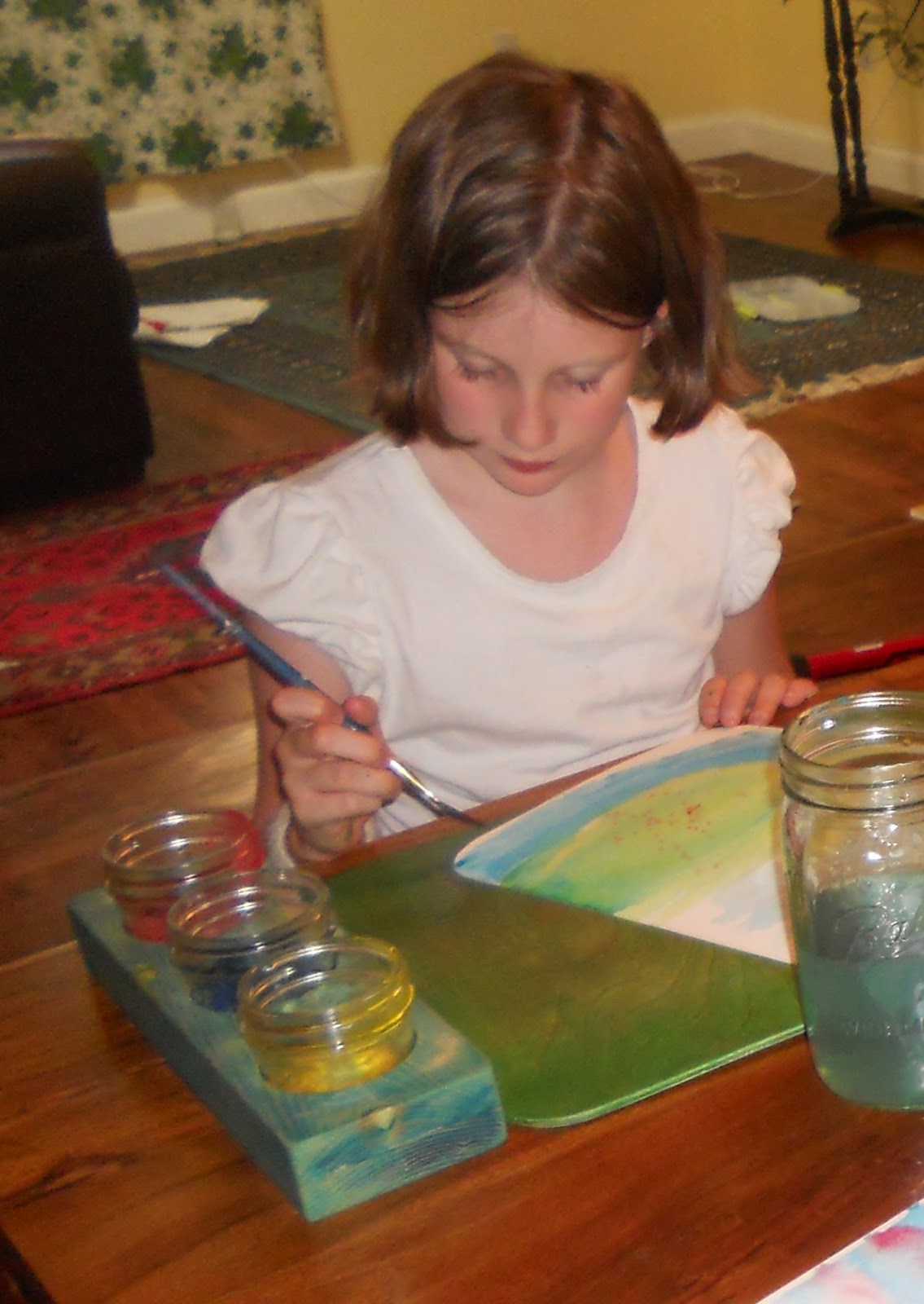 The Five of Us Paint pot holder tutorial