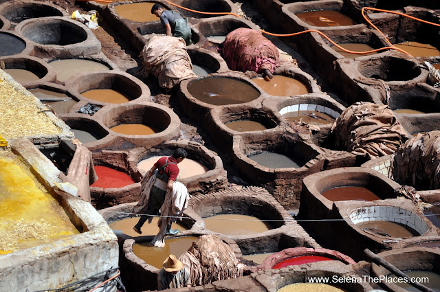 Pottery and Tannery of Fes, Morocco