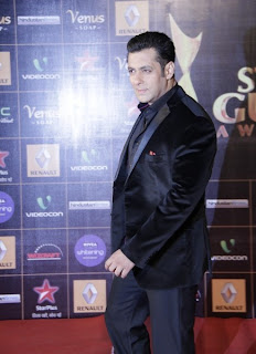 Salman Khan at Renault Star Guild Awards 2013