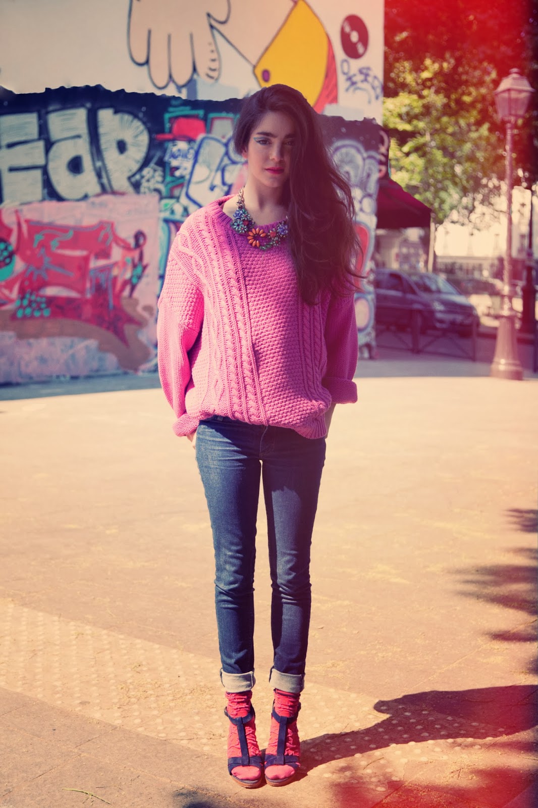 chaussure en chaussette