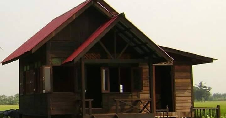 45 Rumah Kayu Kampung Yang Banyak Di Cari