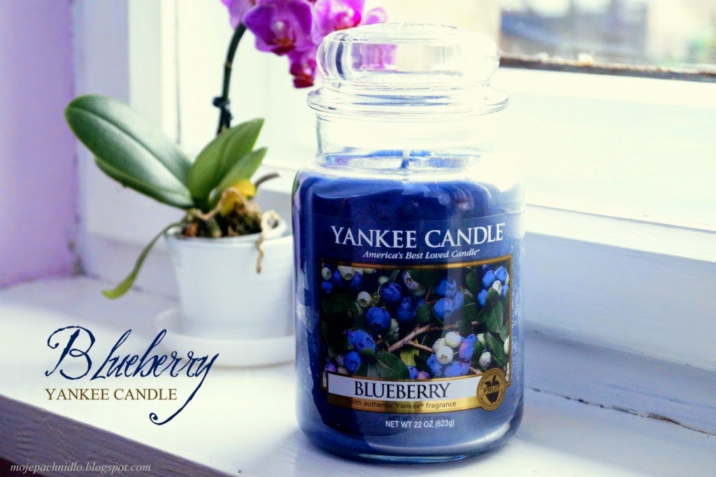 Moje Pachnidlo Świeca "Blueberry" Yankee Candle