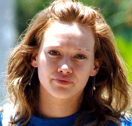 Hilary Duff Without Makeup